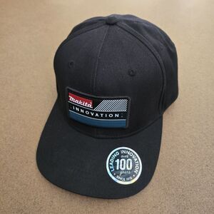 Makita Innovation Hat - Black Snapback Cap - Innovation Since 1915, 100+ Years